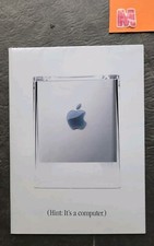 Apple Power Mac G4 Cube Computer Promo Poster Pubblicità Inserto Rivista 2000