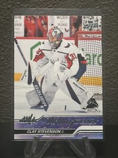 2023-24 Upper Deck Series 2 #457 Clay Stevenson Young Guns Washington Capitals