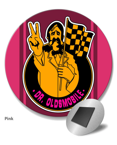 Emblema Dr. Oldsmobile 1969 imán redondo para nevera - Imagen 13 de 17
