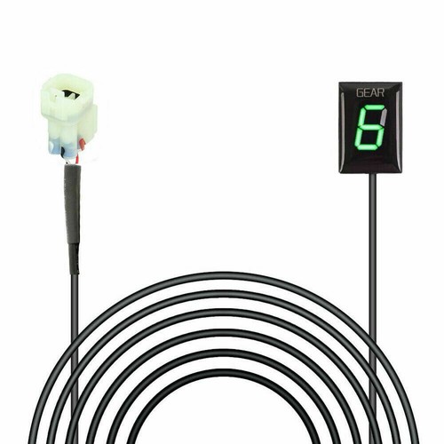 Green LED EFI Motorcycle Gear Indicator For Honda CBR600F F3 F4 CBR929R 600RR - Picture 2 of 10