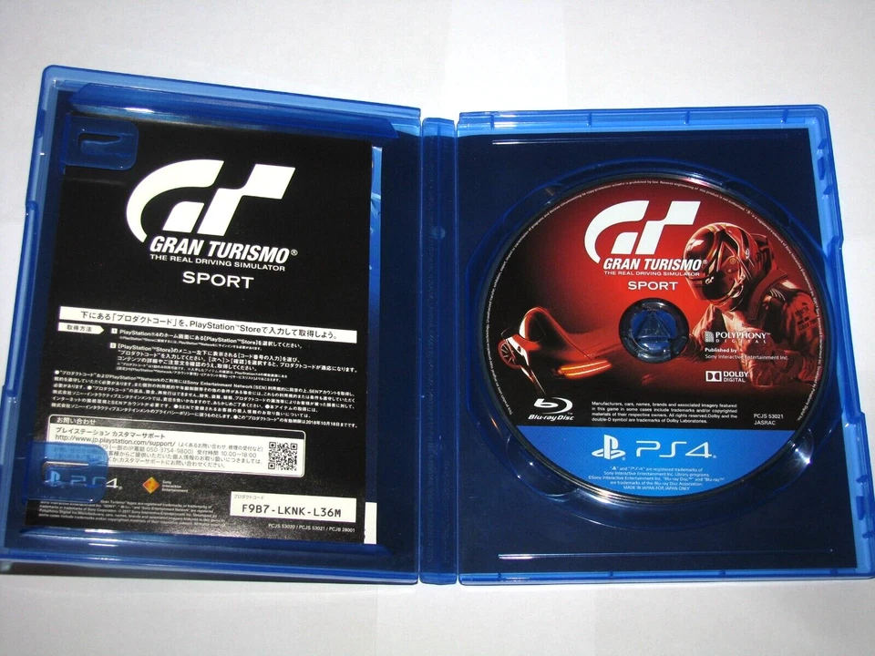 Gran Turismo Sport (Japanese) Playstation 4 PS4 Japan import US Seller - Image 4 of 4