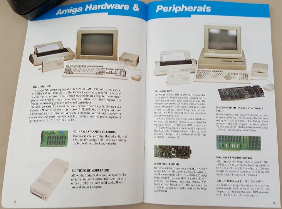 Commodore Amiga Buyer's Guide to Software & Accessories - Volume 5 - ©1988 - Image 4 of 4