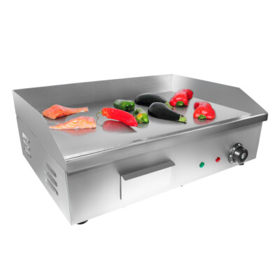 Flat Top Griddle Teppanyaki Grill with Single Thermostat