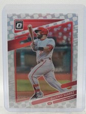 2021 Panini Donruss Optic Baseball Eugenio Suarez Crisis Toilet Paper Case Hit