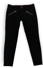 PRADA Black Skinny Leg Women's Pants 2 Zip Pockets Size 38 (Nearly)  VGC