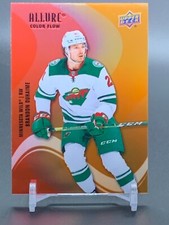 2022-23 Upper Deck Allure Color Flow Orange-Yellow #SF-17 BRANDON DUHAIME
