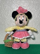 Vtg Disneyland Resort 2002 Happy Easter Minnie Mouse Beanbag Plush 9' I 