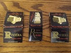 RIVIERA HOTEL & CASINO Vintage Las Vegas Matchbook Full / Unstruck Lot of 3  — photo 3