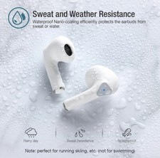 HOTT H101 Bluetooth Earbuds, Wireless Headphones with Type C Charging Case