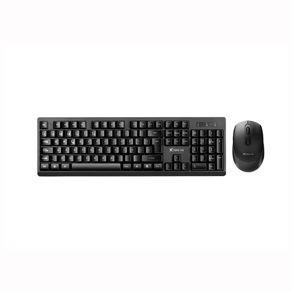 KIT TECLADO COMBO INALAMBRICO y RATON USB WIRELES TECLADO ESPAÑOL