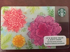 HTF Starbucks Spring Flowers Gift Card Never Swiped NO $ VALUE