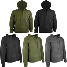 Tactical Fleece Hoodie Army Security Military Hoody Airsoft Combat 033