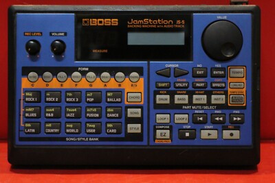 USED Roland Boss JS-5 Jam Station Backing Machine with Audio Track U240424