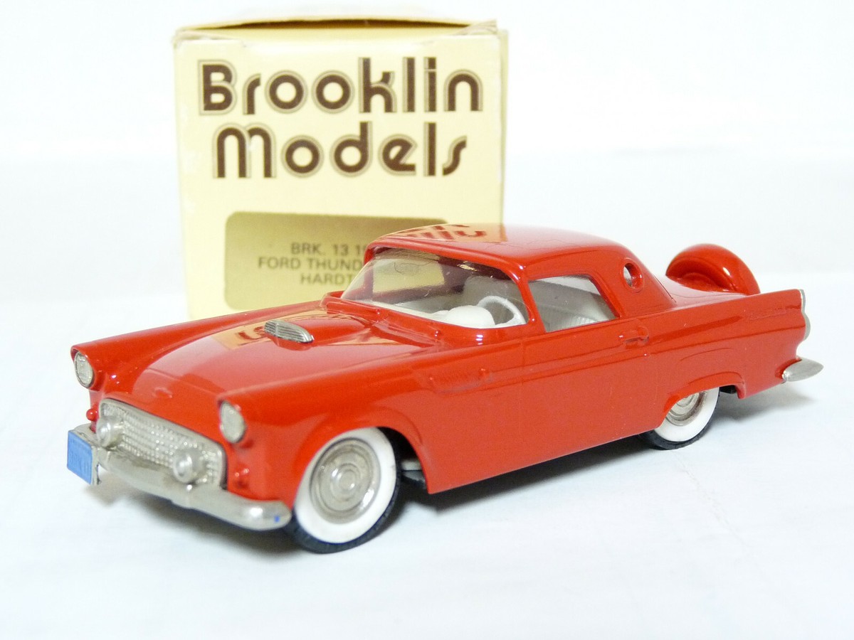 THE BROOKLIN COLLECTION THUNDERBIRD 1／43 Brooklin BRK13 1/43 1956 Ford Thunderbird Handmade White Metal