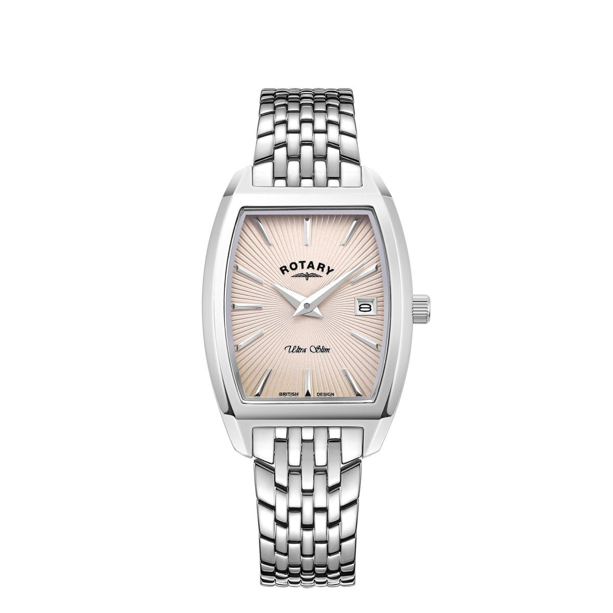 Rotary Ultra Slim Tonneau Ladies Watch LB08015/90 RRP