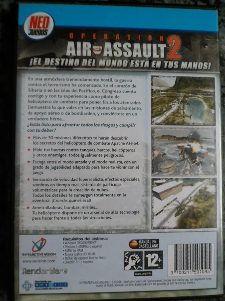 2 - Apache Air assault - Simulador de Helicóptero de Combate 