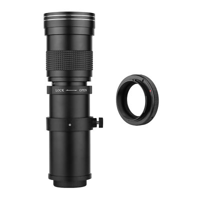 Teleobjektiv Zoom 420-800 mm für EF-Mount Cameras 80D 77D 70D 50D