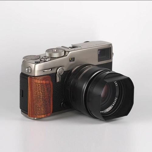 Impugnatura fotocamera in legno naturale fatta a mano per Fujifilm X-Pro3 Fuji Xpro3 - Foto 16 di 16