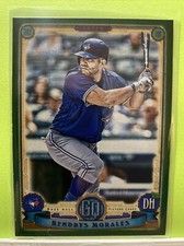 2019 Topps Gypsy Queen Kendrys Morales Green Border Retail Parallel Card