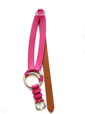 Ralph Lauren Pink Belt Size XS | eBay
