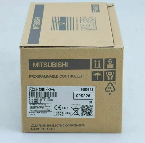 1PC New Mitsubishi FX3U-48MT/ES-A PLC Module /DB Programmable Controller