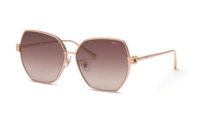 Occhiali da Sole Chopard SCHL28M 08FC ORO RAMATO LUCIDO 59/15/135 Donna