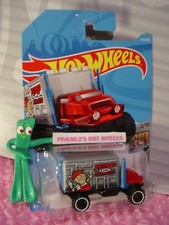2018 i Hot Wheels BAJA HAULER #354✰Red Cab/gray box;PLUMBING✰METRO✰ Case Q
