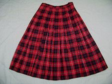 Women's Vintage Pendleton Wool Skirt - Size 12 - 28" waist