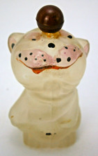 Figural Comic Character  BONZO  Satin Glass Perfume Bottle  from the 1930 s-40 s