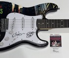KEVIN EASTMAN SIGNED CUSTOM TEENAGE MUTANT NINJA TURTLES GUITAR SKETCH JSA COA — photo 2