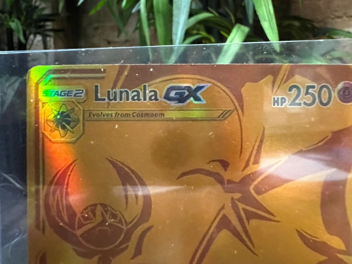 lunala stage 2 pokemon card price Solgaleo & Lunala GX Pokemon Cosmic Eclipse #216 CGC 9.5