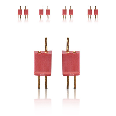 Micro T Steckverbinder Stecker Buchse 5 Paar partCore 100229