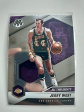2020-21 Panini Mosaic Jerry West All-Time Greats Base #293 Lakers