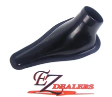 Single 3" Black NACA Air/Brake Duct NACA Duct 3" Tube Molded Plastic
