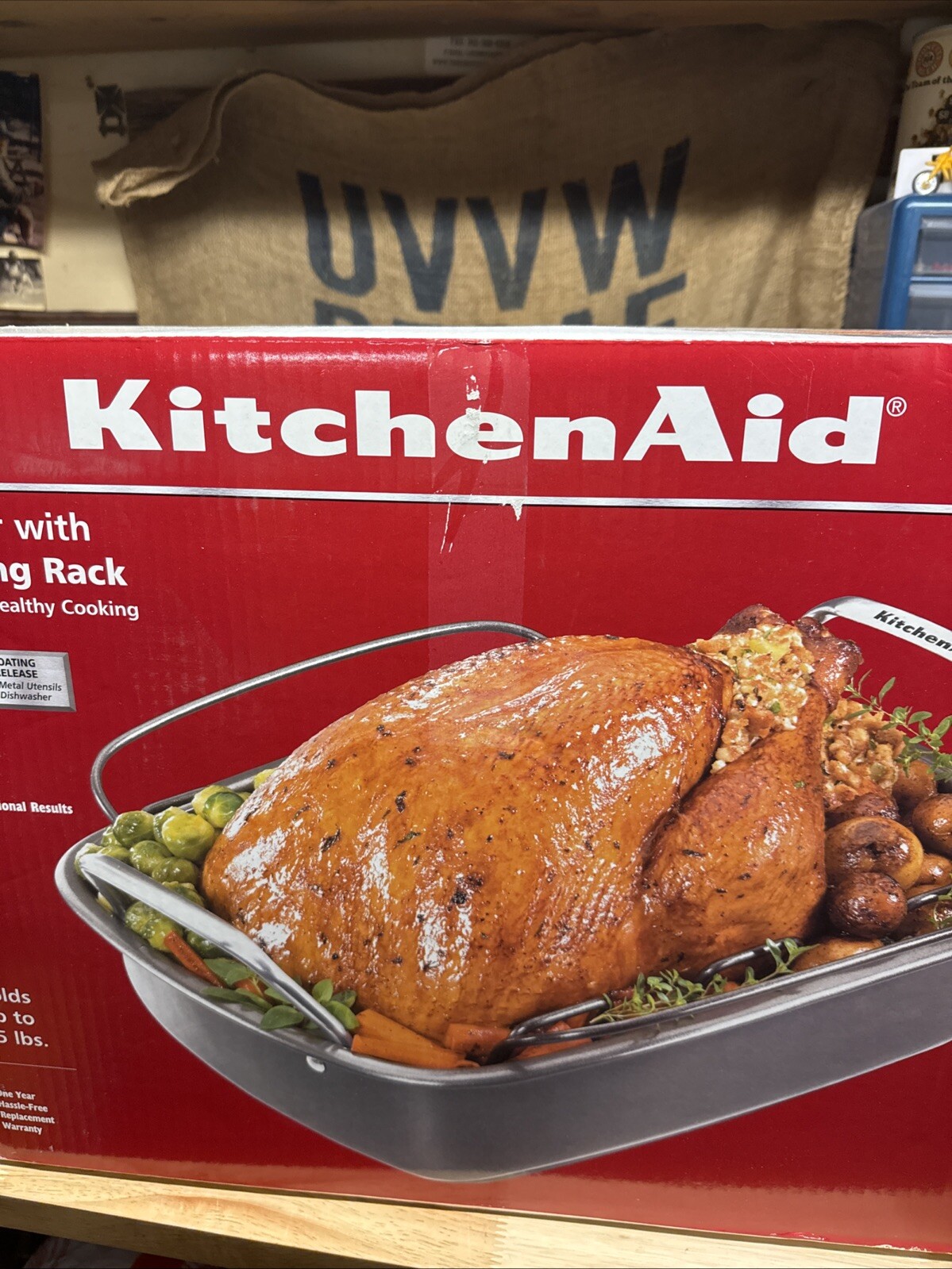 kitchen aid roaster with floating rack