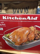 kitchen aid roaster with floating rack