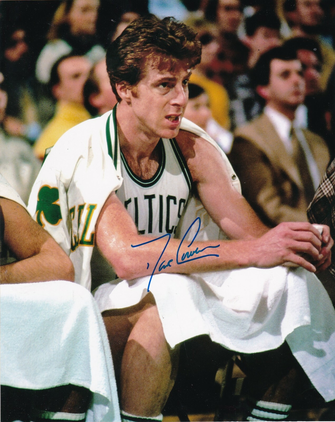 Dave Cowens Autographed Signed Boston Celtics ACTION 8x10 