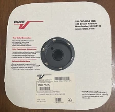 VELCRO® Brand Loop Side Only 4” Wide White - SEW-ON TYPE - 25 YARDS