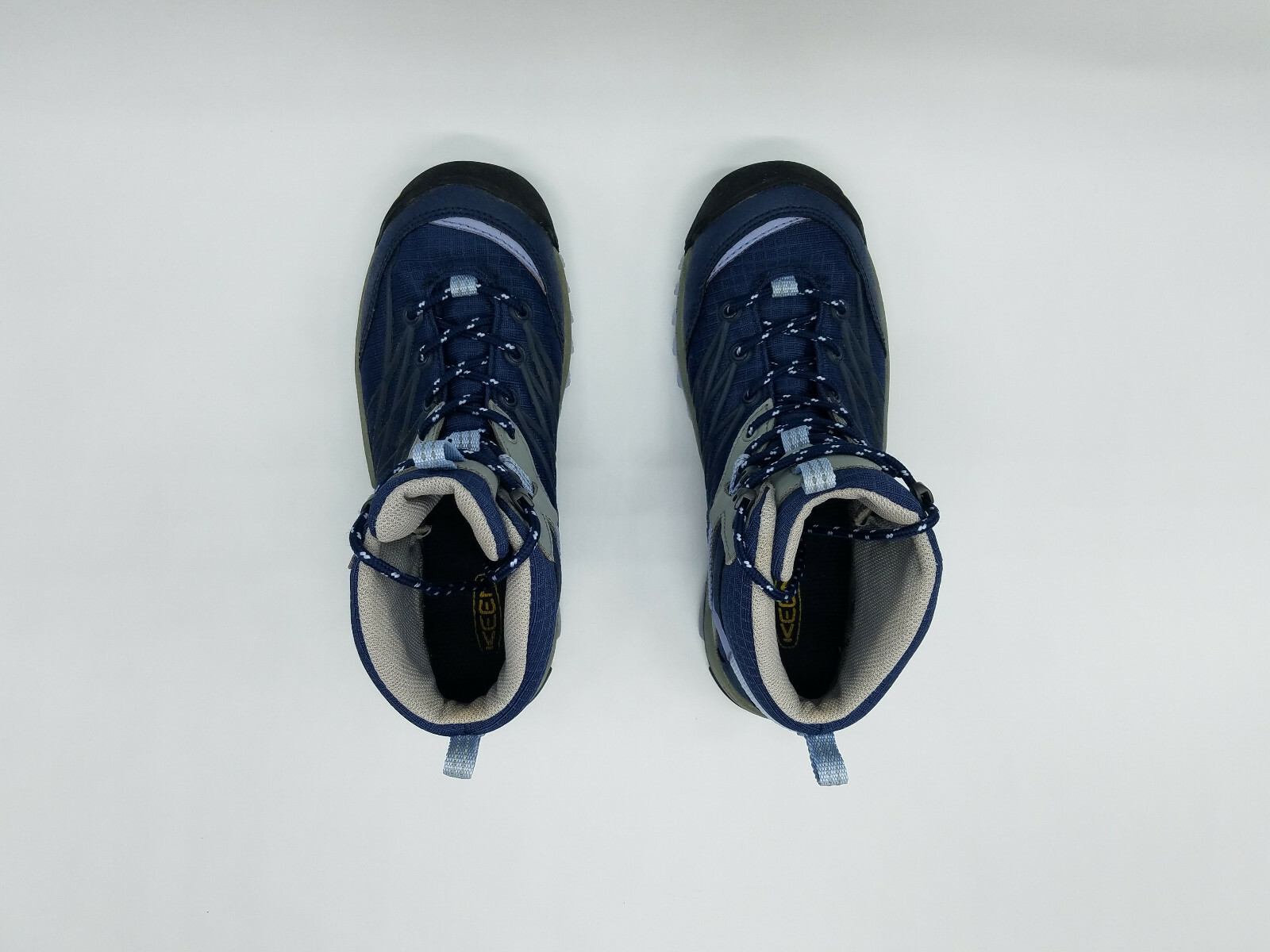 Scarpe da trekking KEEN Marshall Mid WP donna taglia 6 impermeabili outdoor stivali blu