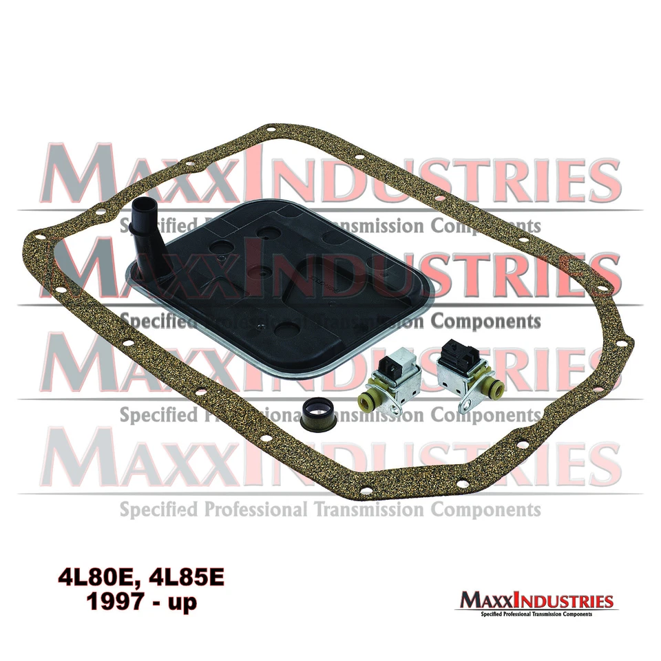 4L80E Transmission Shift Solenoids and Filter Kit 1997-up fits Chevy GMC Hummer - Image 2 of 4