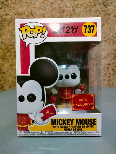 Funko POP! Chinese New Year Mickey Mouse #737 Asia Exclusive Year of the Mouse