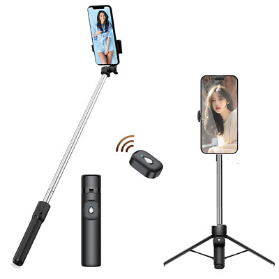 Selfie Stick Bluetooth Stange Teleskop Monopod Selfiestick Auslöser Smartphone
