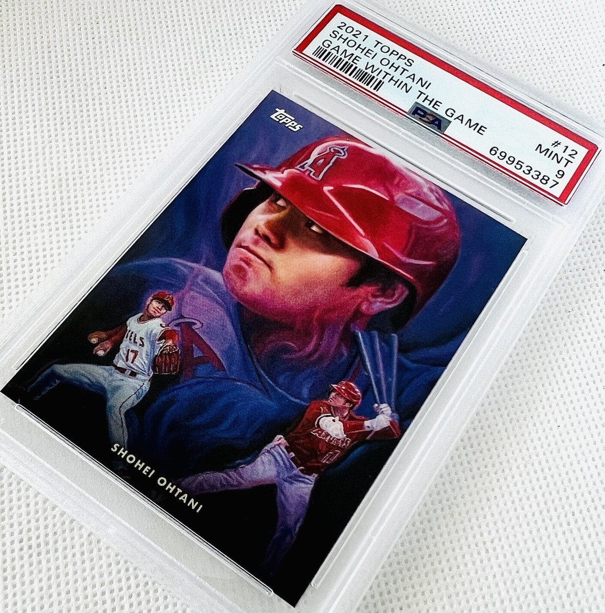 2021 Topps Game Within The Game Shohei Ohtani #12 By Paul Jennis