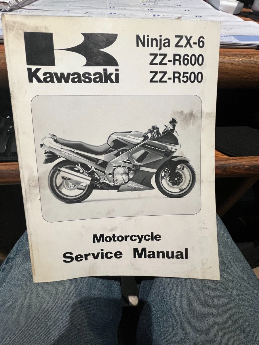 Kawasaki 1990-1993 Ninja ZX-6, ZZ-R600, ZZ-R500 Service Manual