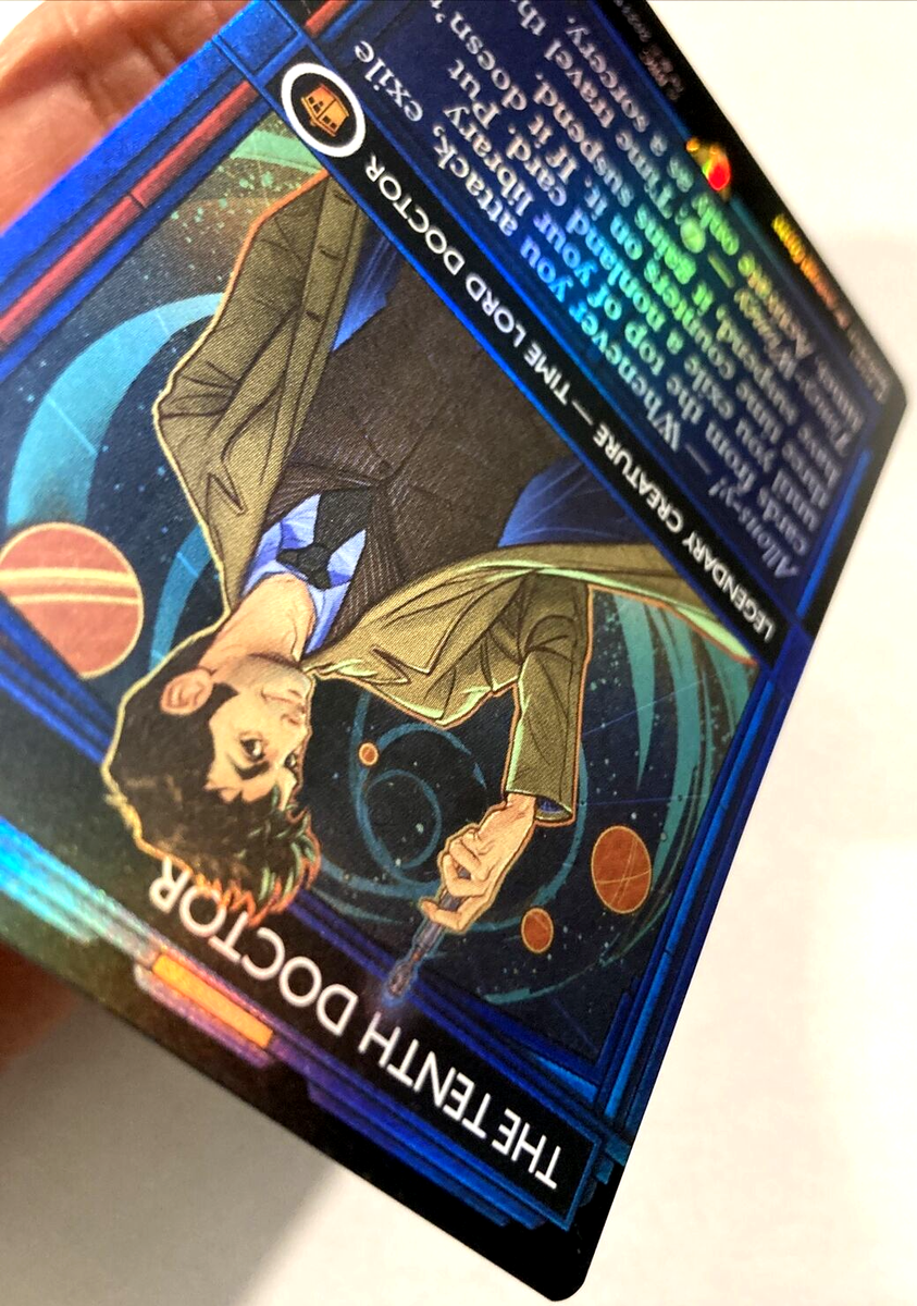 MTG The Tenth Doctor (Showcase Foil) Doctor Who 0561 NM | eBay