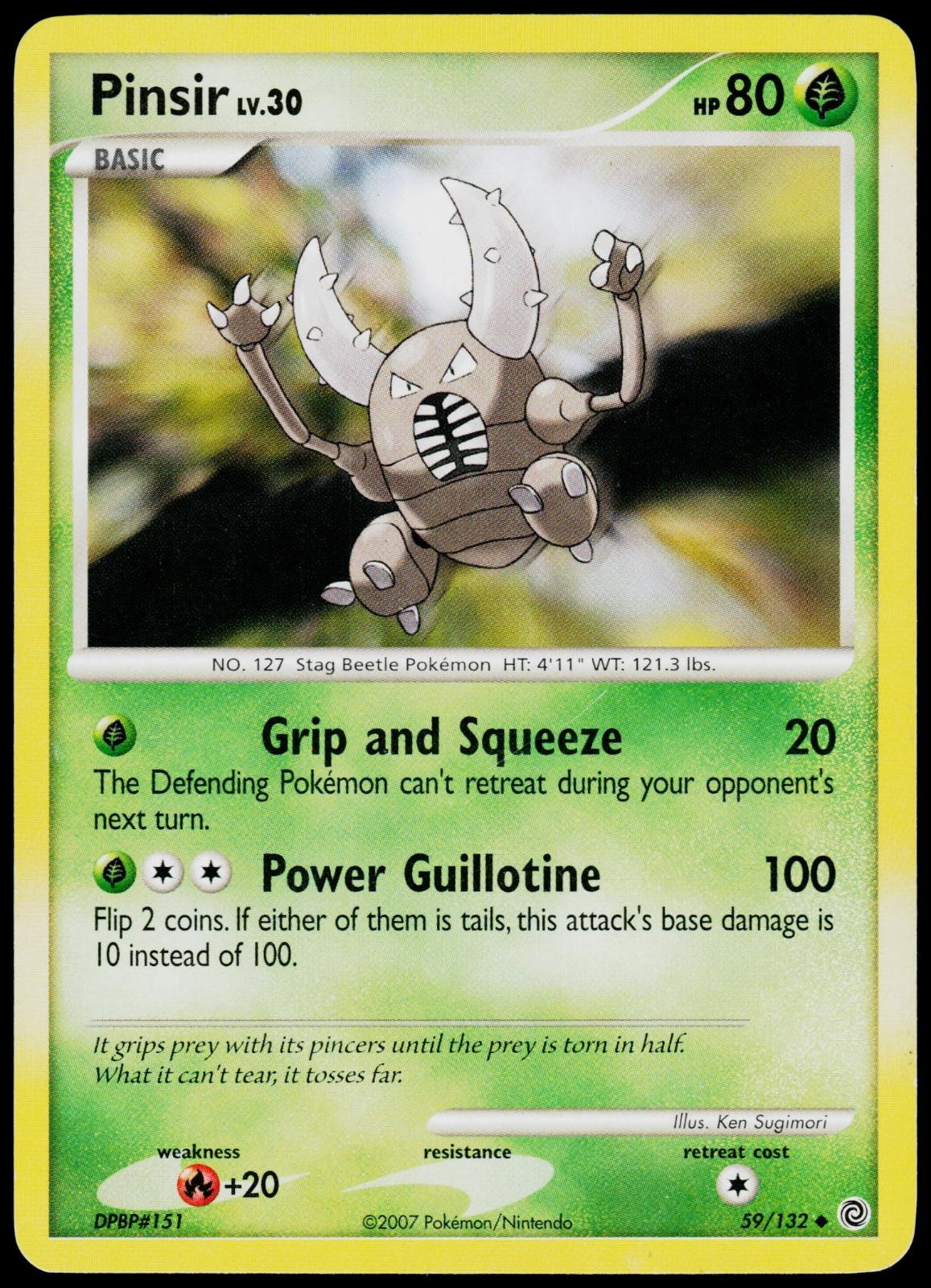 Pinsir 59/132 Secret Wonders - Pokemon LP (Uncommon)