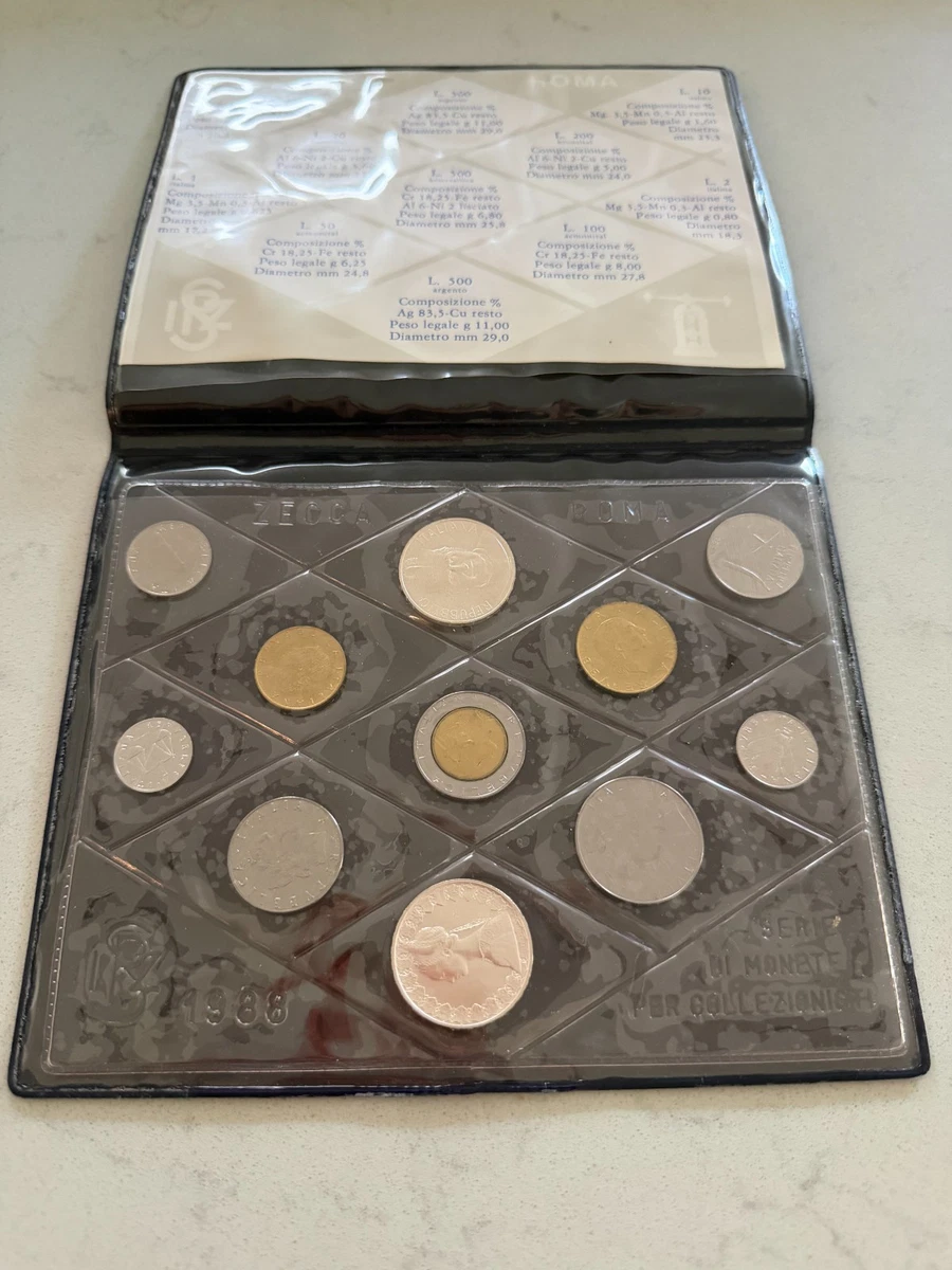 Bi-Metallic 1988 Italian Coins (1861-Now) for sale | eBay