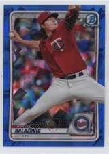 2020 Bowman Chrome Draft Sapphire Edition Jordan Balazovic #BD-58 1lq2
