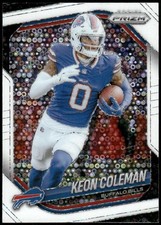 2025 Panini Prizm #275 Keon Coleman White Disco