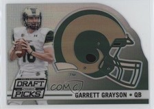2015 Panini Prizm Collegiate Draft Picks Helmet Die-Cut Garrett Grayson #16 p8v